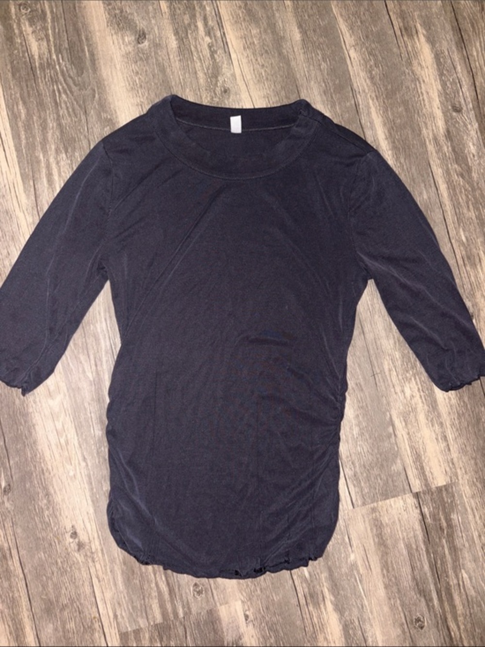Free people crew neck black top - woman’s medium